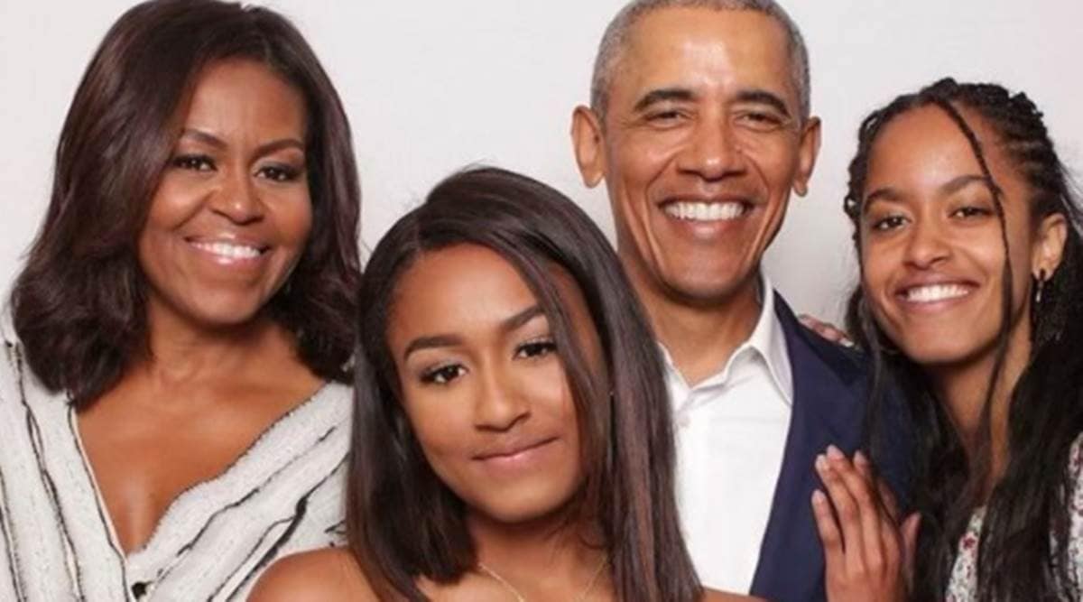 How Having Family By His Side Helped Barack Obama Deal With The Stress   Barack Obama Family 1200 