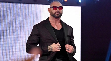 Batista was originally announced as an inductee in the class of the 2020 Hall of Fame. (Source: WWE)