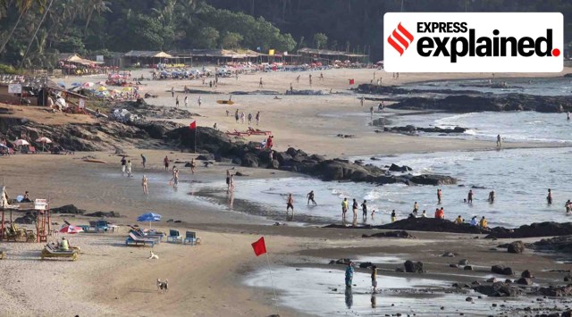 Vagator beach in Goa (Express Photo/File)