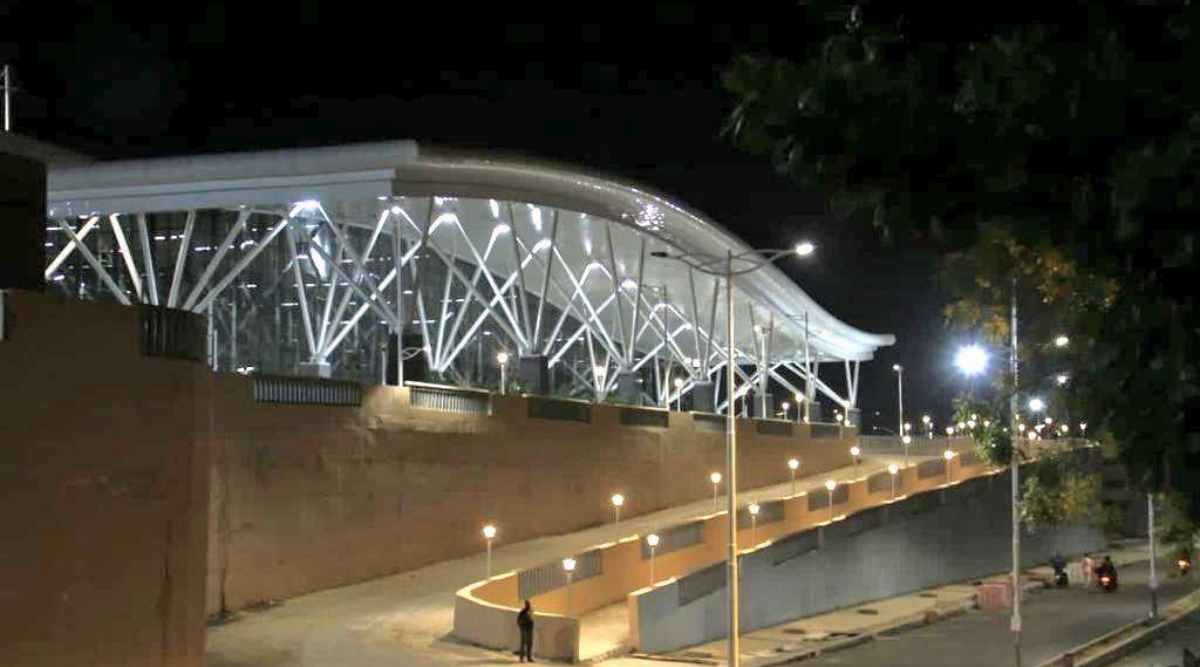 Built at an estimated cost of Rs 314 crore, it was supposed to be opened by February-end but due to certain reasons, it was put on hold. (Photo: Twitter @Piyush Goyal)