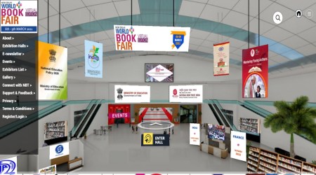 Book fair, virtual book fair, world book fair, delhi book fair 2021, NBT book fair, indianexpress.com, indianexpress, how to participate in a virtual book fair, book fair delhi 2021, pandemic book fair