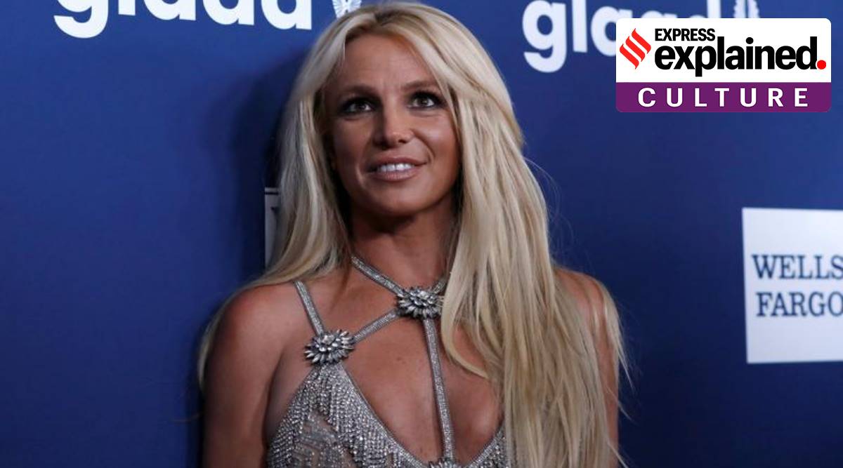 Britney Spears, Britney Spears father, Britney Spears conservatorship, Jamie Spears, what is conservatorship, FreeBritney, indian express