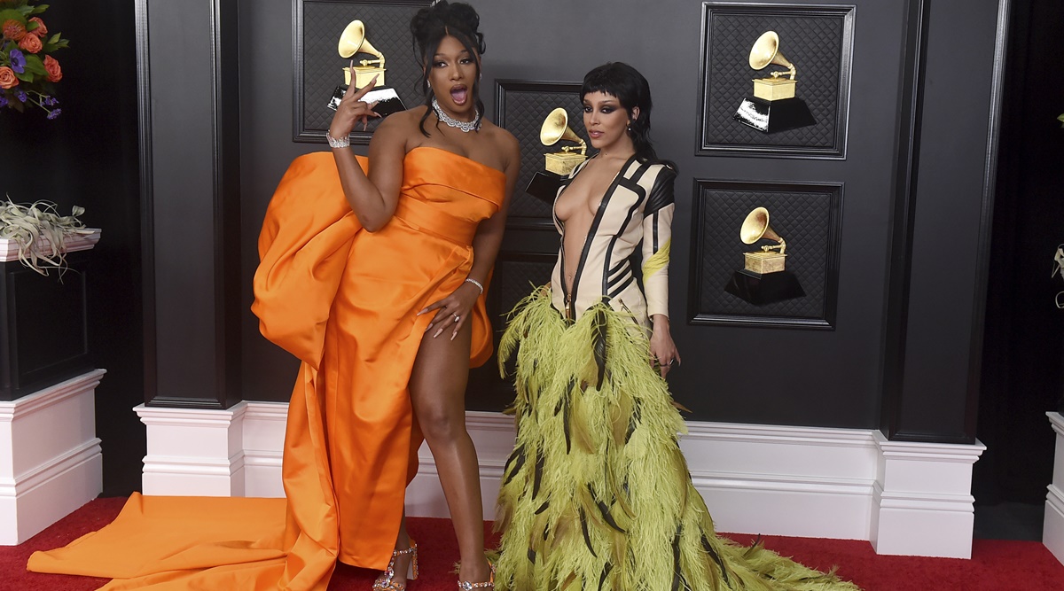 Doja Cat, Cynthia Erivo led the fashion march at the Grammys