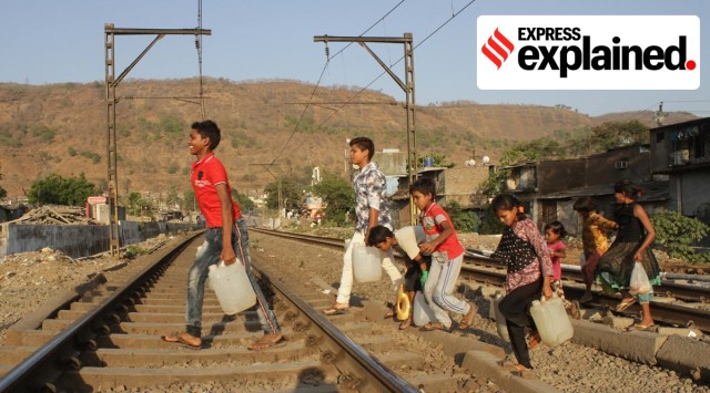 Himachal had received deficient snowfall in 2018, too, when drinking water shortage in the capital town of Shimla in summer had invited global media attention (Express photo by Deepak Joshi/Representational)