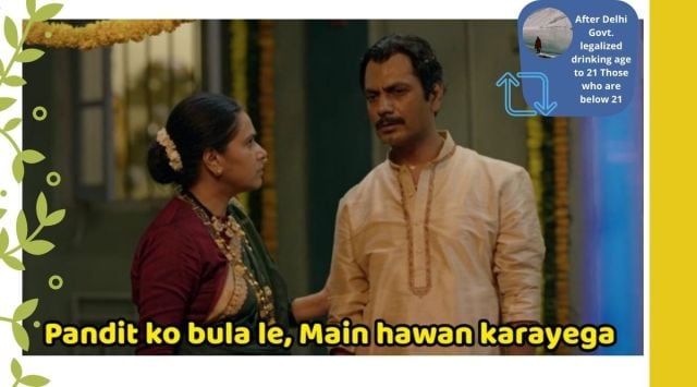 Delhi drinking age, delhi legal drinking age, Delhi drinking age memes, Delhi drinking age reactions, AAP Delhi liquor age, liquor store rules, Manish Sisodia aap, twitter, twitter reactions, memes, indian express, indian express news
