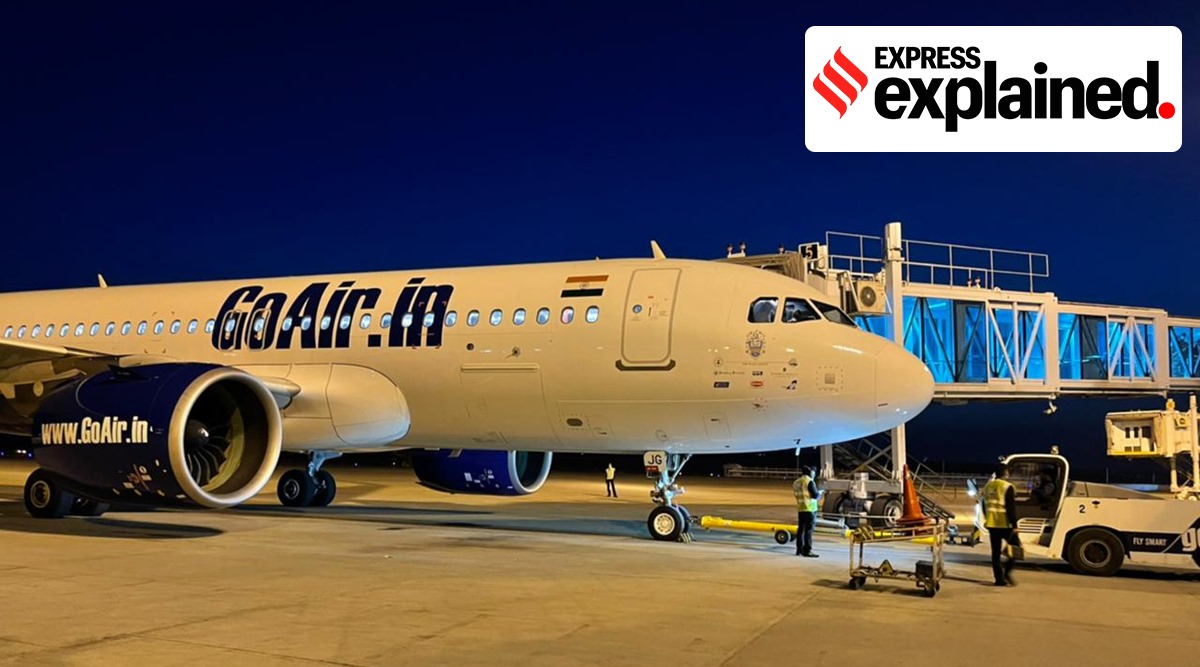 Srinagar airport, night landing, Srinagar night flights, Srinagar flight timings, GoAir Srinagar, Indian Express