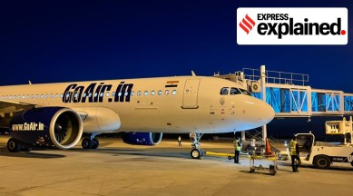 Srinagar airport, night landing, Srinagar night flights, Srinagar flight timings, GoAir Srinagar, Indian Express