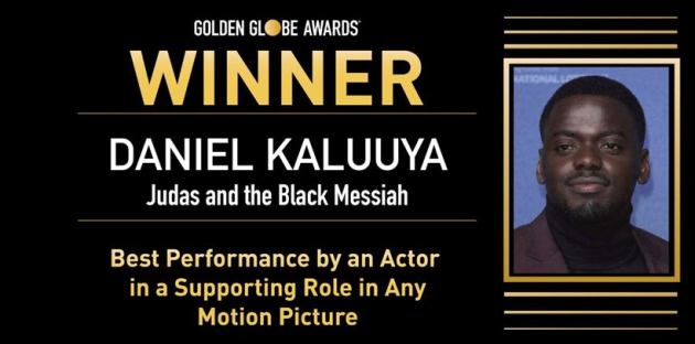 Daniel Kaluuya , golden globes, golden globes 2021
