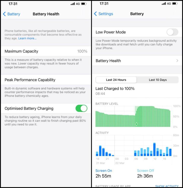 iPhone Battery, iPhone battery health,