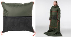 ikea wearable quilt, faltmal