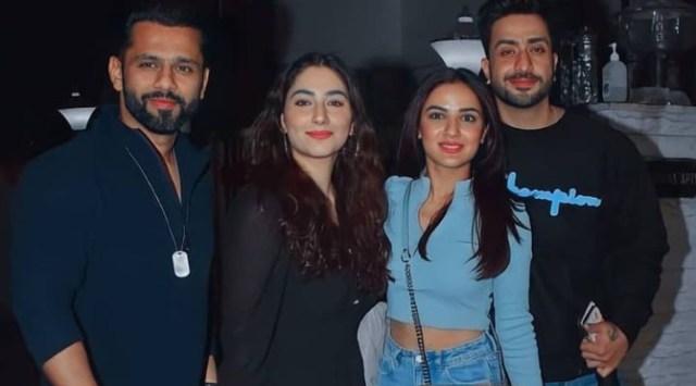 jasmin aly, disha rahul dinner date
