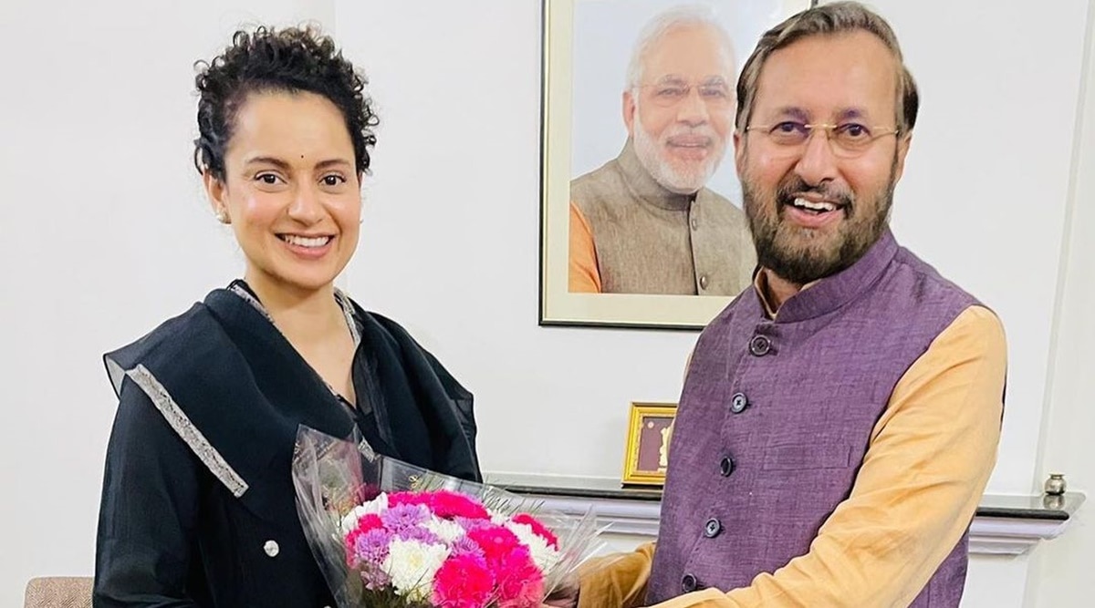 kangana ranaut prakash javadekar nepotism