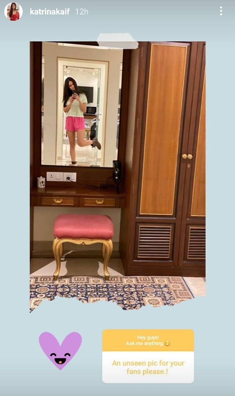 katrina kaif selfie ask me anything instagram