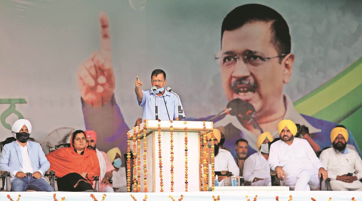 Kejriwal poll push: Will create 'Naya Punjab' on the lines of Delhi model | India News,The Indian Express