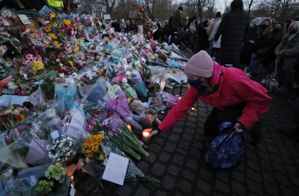 Londoners protest after police officer charged with woman's murder sarah everard