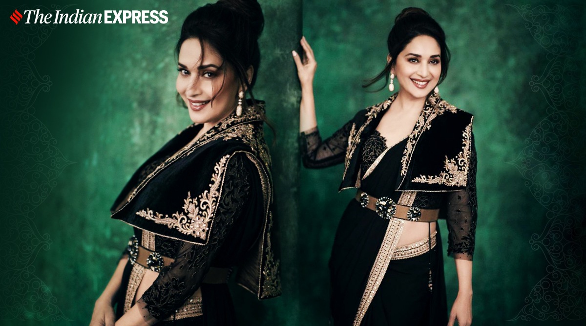 Celeb Fashion Madhuri Dixit Steals The Show In This Tarun Tahiliani