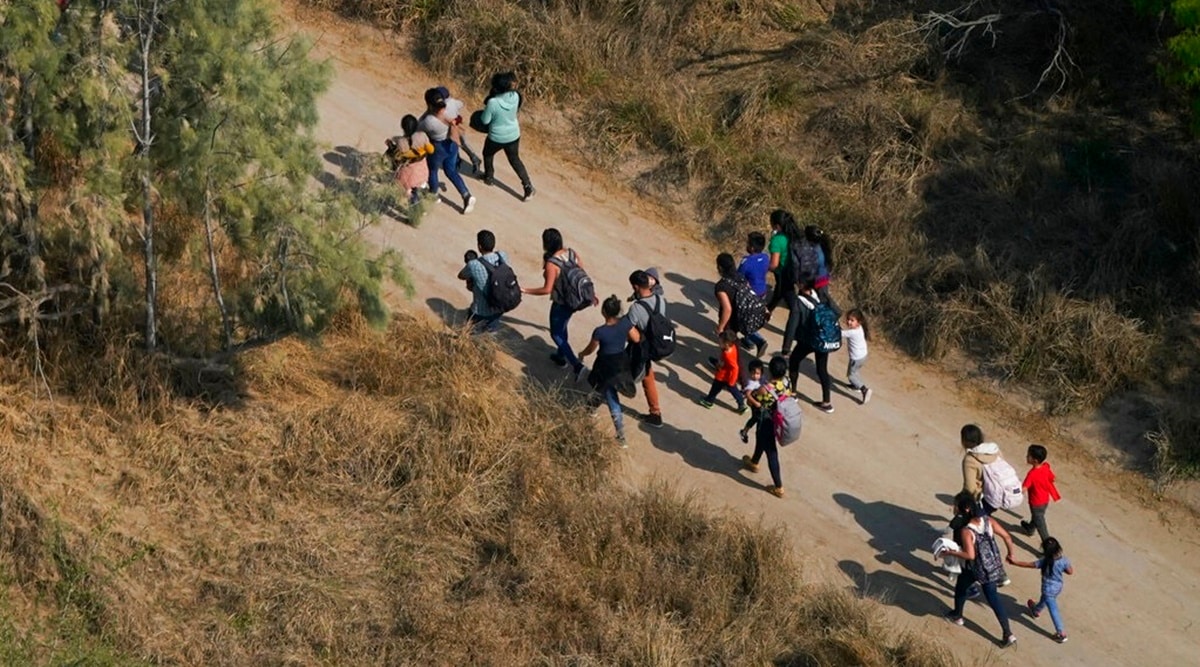 US-Mexico border, migrants