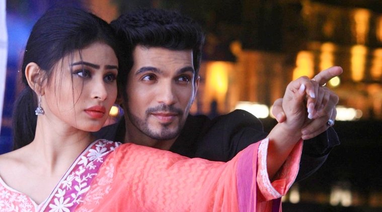 arjun bijlani mouni roy in naagin 1 