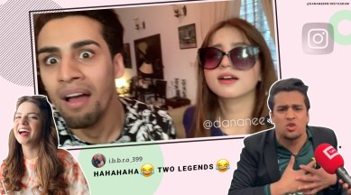pawri ho rahi hai, oh bhai mujhe maro memes, pak famous meme, pak pawri girl meets mujhe maro cricket fan, meme cross overs, viral meme videos, indian express