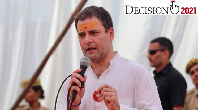 Speaking at an election rally in Assam’s Tinsukia district, Rahul said that while the BJP promised to increase the per day wages of tea garden workers, it did not do so.