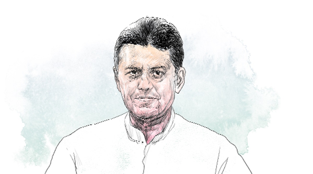 Senior Congress leader Manish Tewari. 