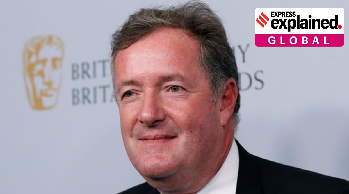 Explained: Why talk show host Piers Morgan has quit after comments on  Meghan Markle | Explained News,The Indian Express