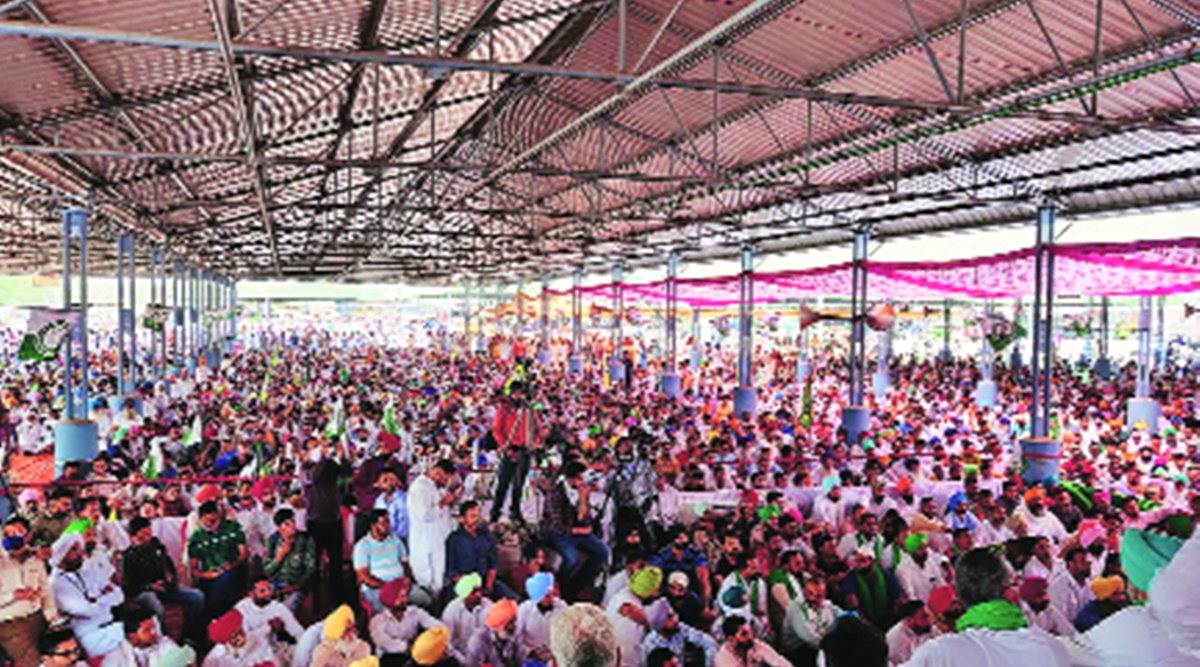 farmers rallies farmers protests Punjab covid