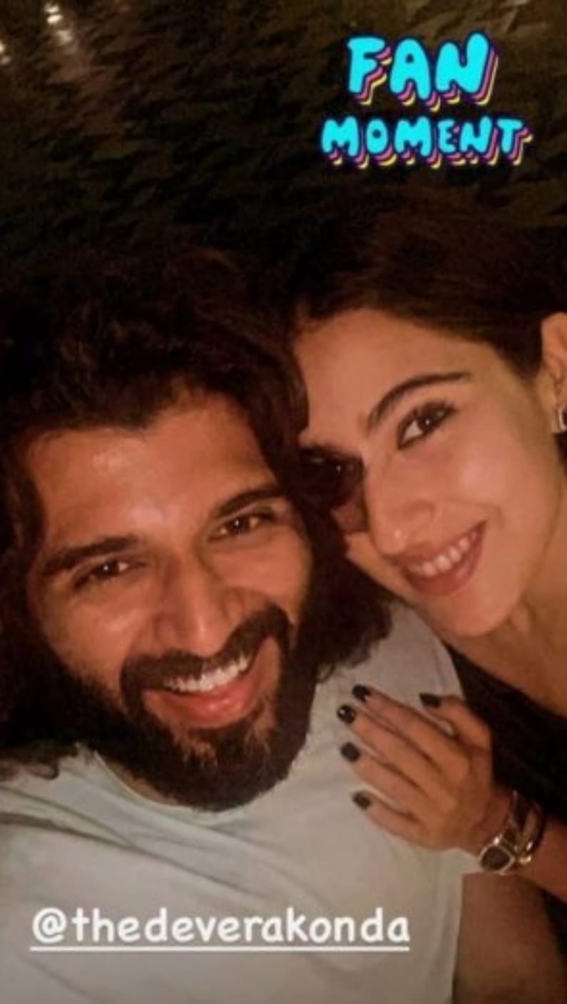 sara ali khan vijay deverakonda