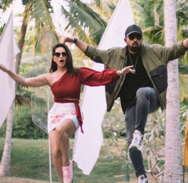 sunny leone and rannvijay singha