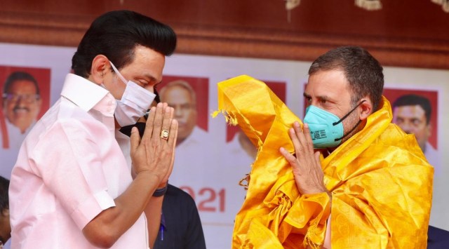 M K Stalin, Rahul Gandhi
