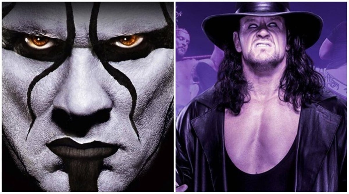 sting vs undertaker art