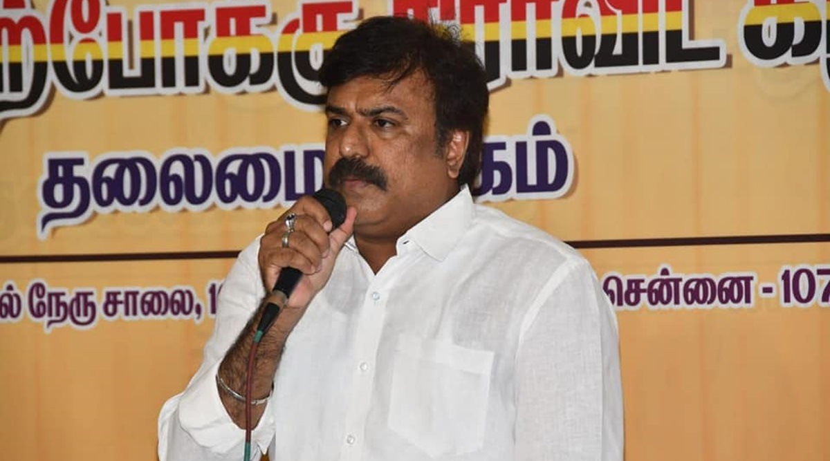 DMDK Deputy General Secretary L K Sudhish (Facebook/@Lksudhish)  