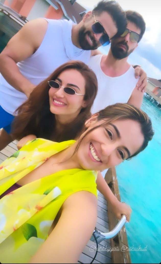 surbhi jyoti, rithvik dhanjani