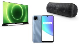 tech launches, realme, Realme C25, Honor V40 Lite, Vivo Y72 5G, Phillips TV, JBL party speaker, SoundCore speaker, speaker