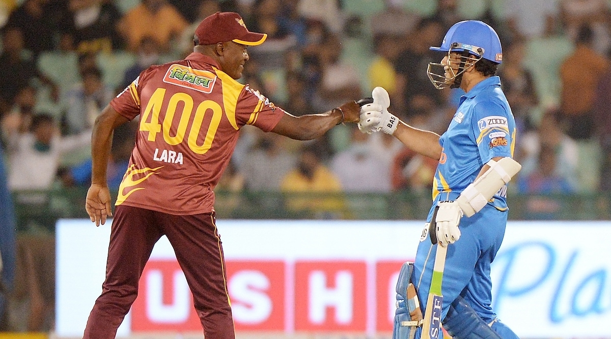 IND Legends vs WI Legends Live Score Updates INDL vs WIL scorecard, ball to ball commentary