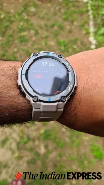 Amazfit T Rex Pro, lanzamiento de Amazfit T Rex Pro en India, revisión de Amazfit T Rex Pro, precio de Amazfit T Rex Pro en India, Amazfit T Rex Pro vs amazfit t rex, sensores Amazfit T Rex Pro, modos de entrenamiento Amazfit T Rex Pro