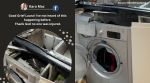 Scotland, Washing machine explode, Washing machine explosion, Washing machine drum explosion, Washing machine explode during cycle, Washing machine at home, Trending news, Indian Express news