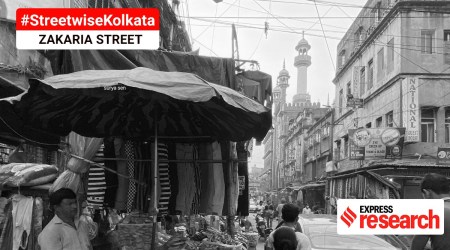 Zakaria street, streetwise kolkata, streets of kolkata, zakaria street history, kolkata history, kolkata news, calcutta history, Indian Express