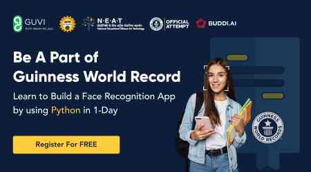 The online workshop by GUVI will begin from April 24th, 6 PM to April 25th, 6 PM