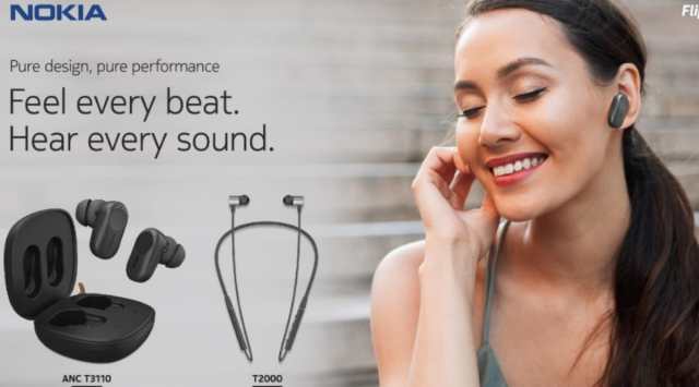 Flipkart launches Nokia Bluetooth headset T2000, TWS ANC T3110 in India ...