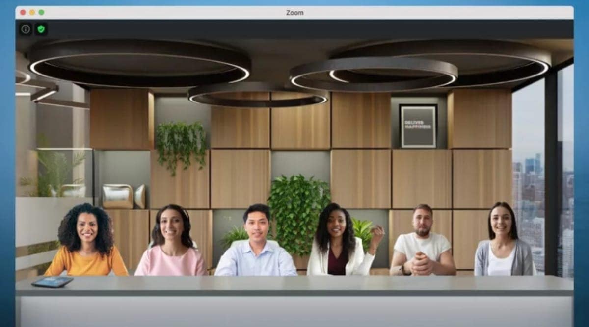 What Is Zoom Immersive View And How Does It Work Technology News The Indian Express