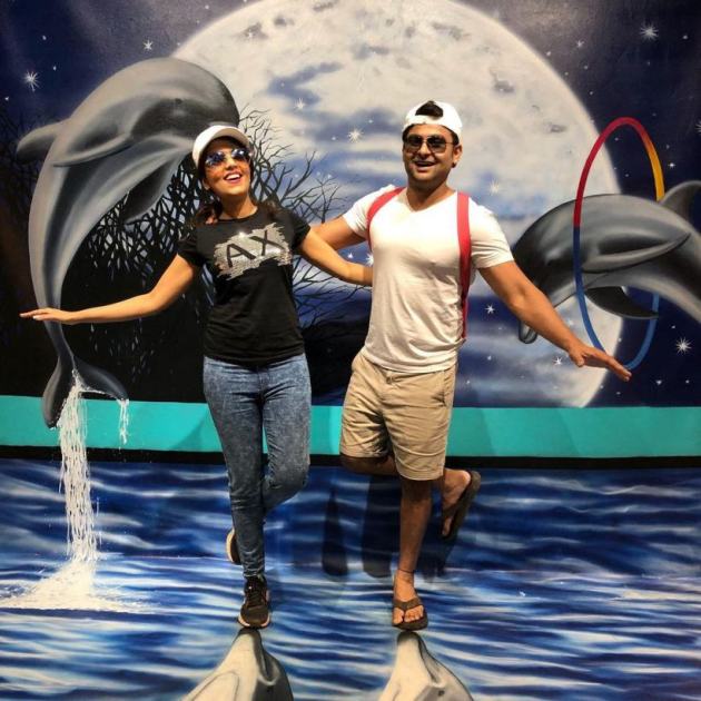 sugandha mishra sanket bhosale pics