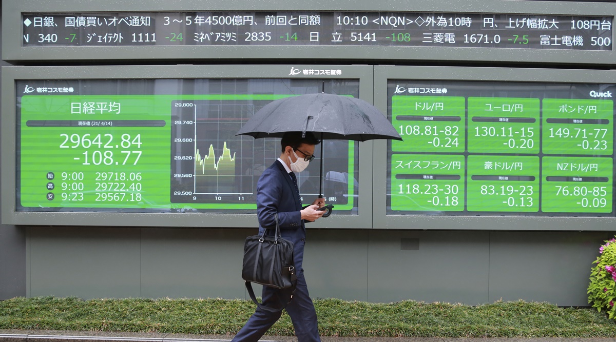 Asian stock markets advance after new Wall Street high