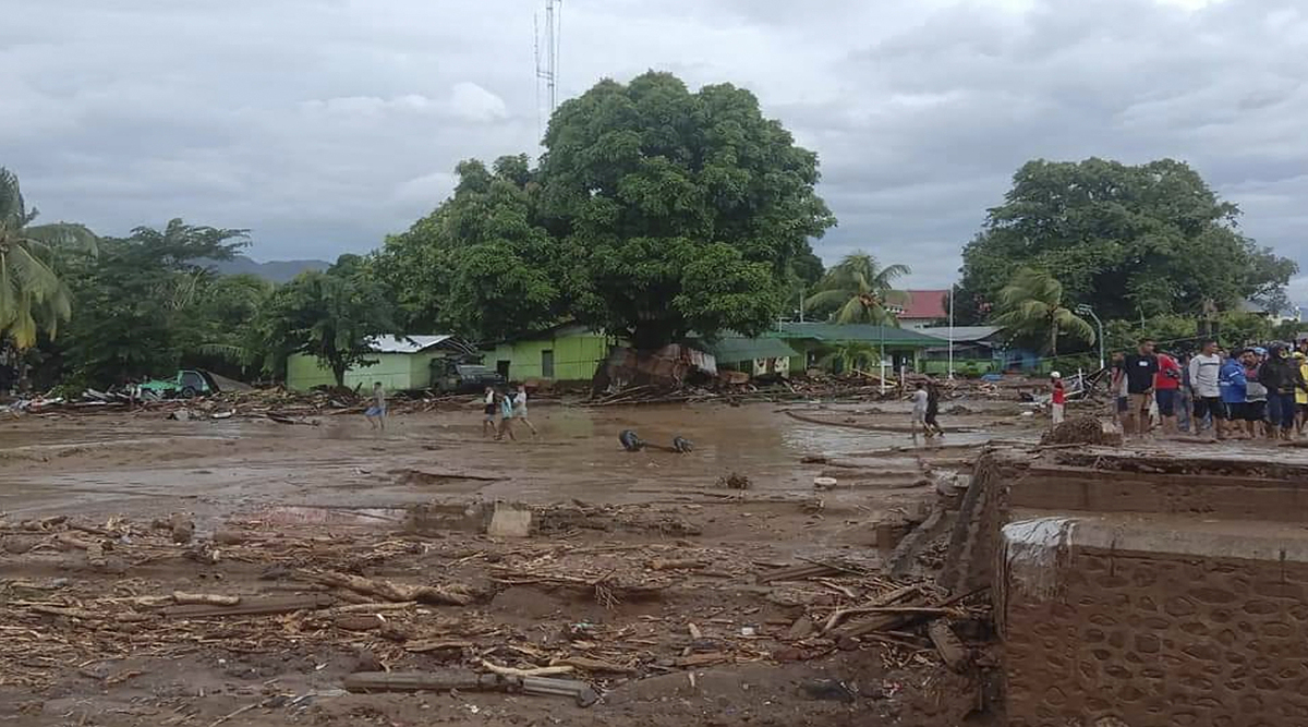Heavy rains trigger landslide, floods in Indonesia; at least 23 dead, thousands displaced