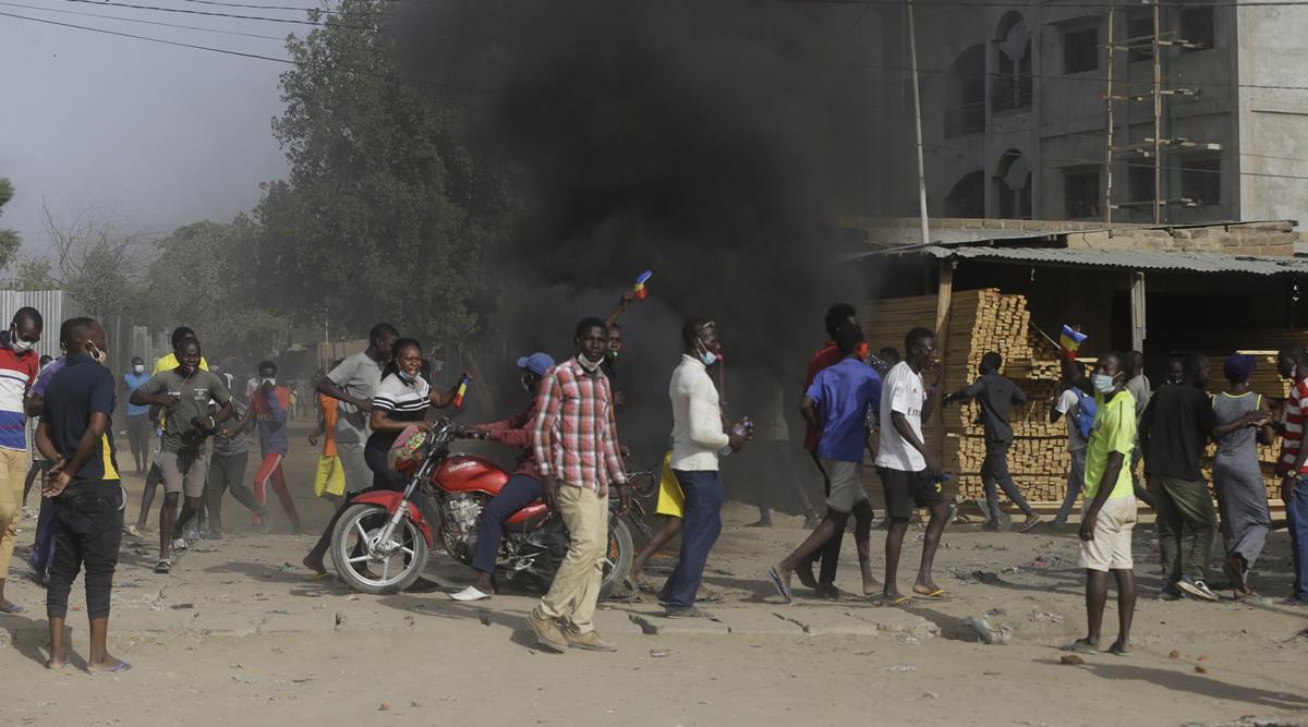 Thousands Demonstrate In Chad Against Military Transition World News