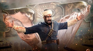 Ajay Devgn Motion Poster - RRR Movie