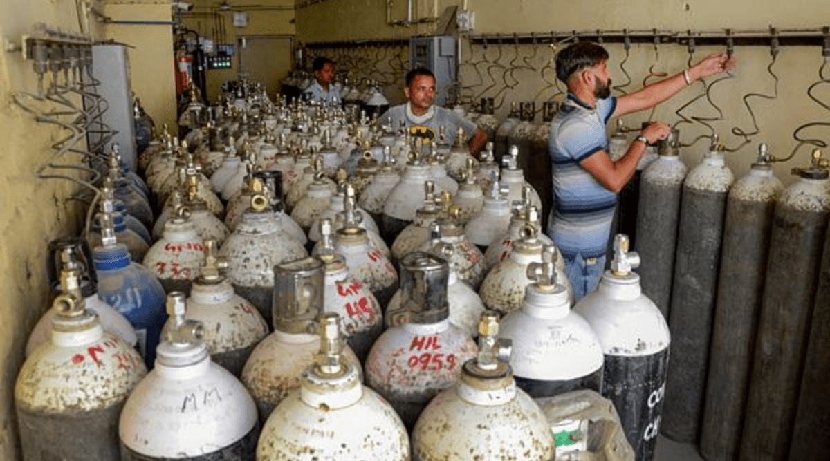 mohali, Oxygen, Covid-19 India Second Wave, mohali coronavirus cases, mohali news, indian express