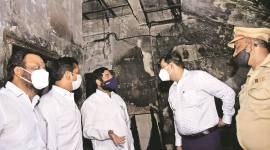 Maharashtra energy department, Mumbai hospital fire, Mumbai covid-19 hospital, india news, indian express