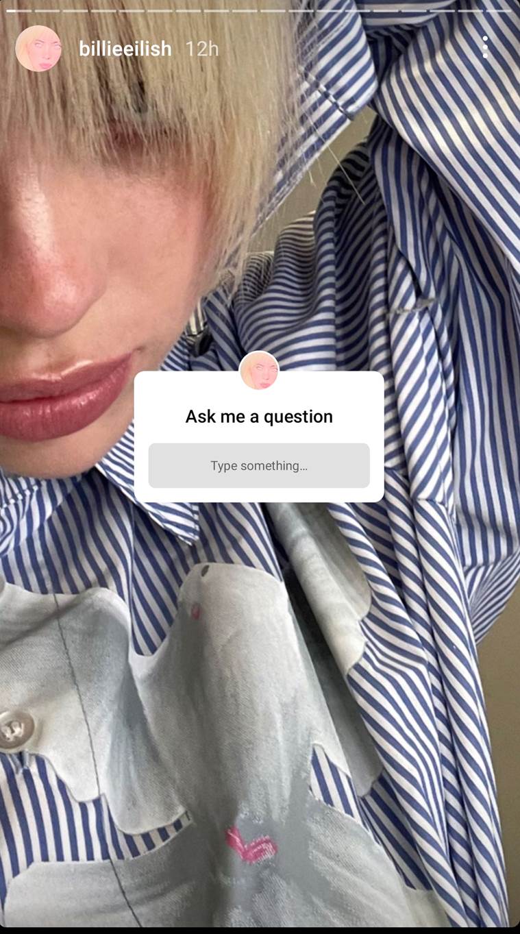 It Took Six Weeks To Accomplish Billie Eilish Answers Questions About Her Hair On Instagram Tredonews