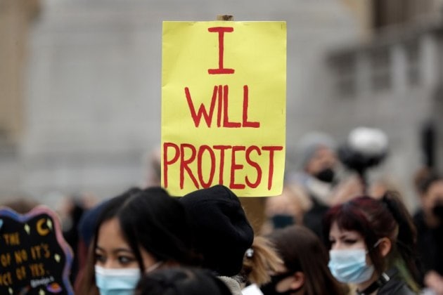 Britain kill the bill protest